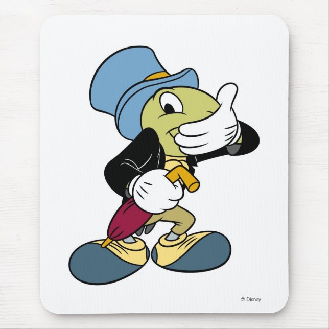Tapis De Souris Disney de cricket Jiminy de Pinocchio (Devant)