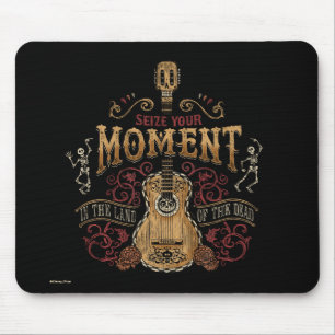 Tapis De Souris Disney Pixar Coco   Citation "Saisir votre moment"