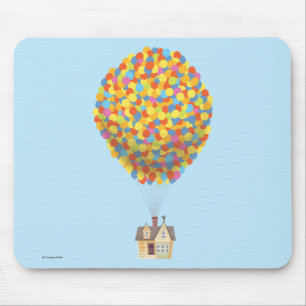 Tapis De Souris Disney Pixar UP   Balloon House Pastel