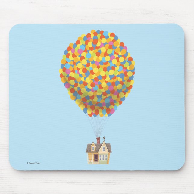 Tapis De Souris Disney Pixar UP | Balloon House Pastel (Devant)