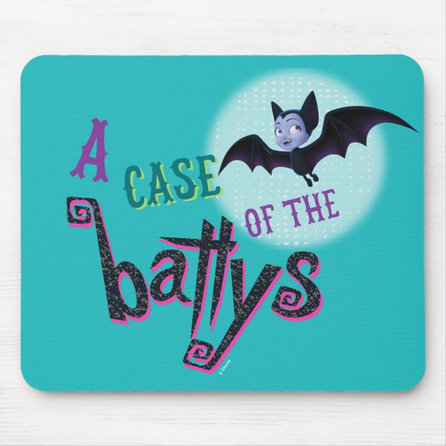 Tapis De Souris Disney | Vampirina - Citation de chauve-souris amu (Devant)