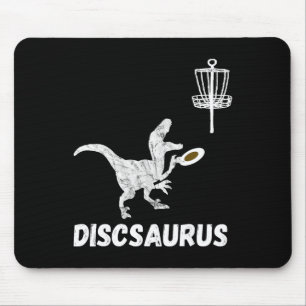 Tapis De Souris Disque de golf dinosaure Frolfing T-rex Dino drôle