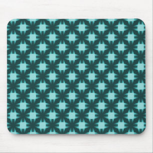 Tapis De Souris Disques Turquoises foncés Mousepad
