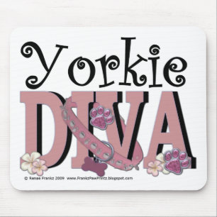 Tapis De Souris DIVA de Yorkie