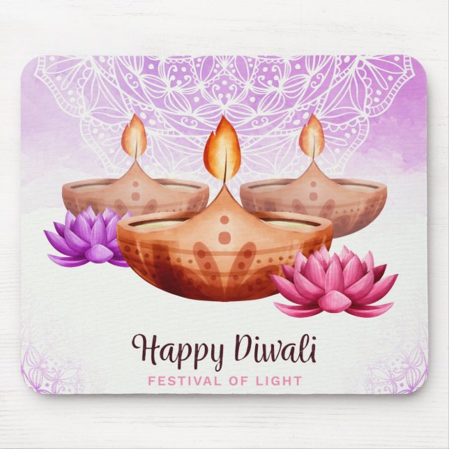 Tapis De Souris Diwali (Devant)