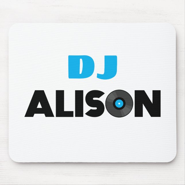 Tapis De Souris DJ Alison (Devant)