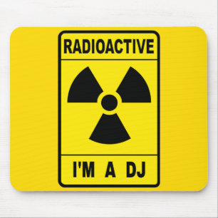 Tapis De Souris DJ radioactif