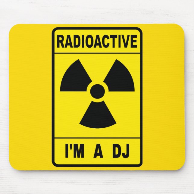 Tapis De Souris DJ radioactif (Devant)