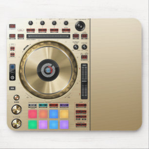 Tapis De Souris DJ Tourne-disque Mousepad