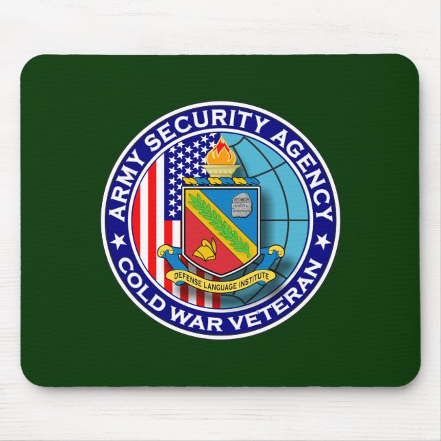 Tapis De Souris DLI - Vétérinaire 1 de guerre froide d'asa (Devant)