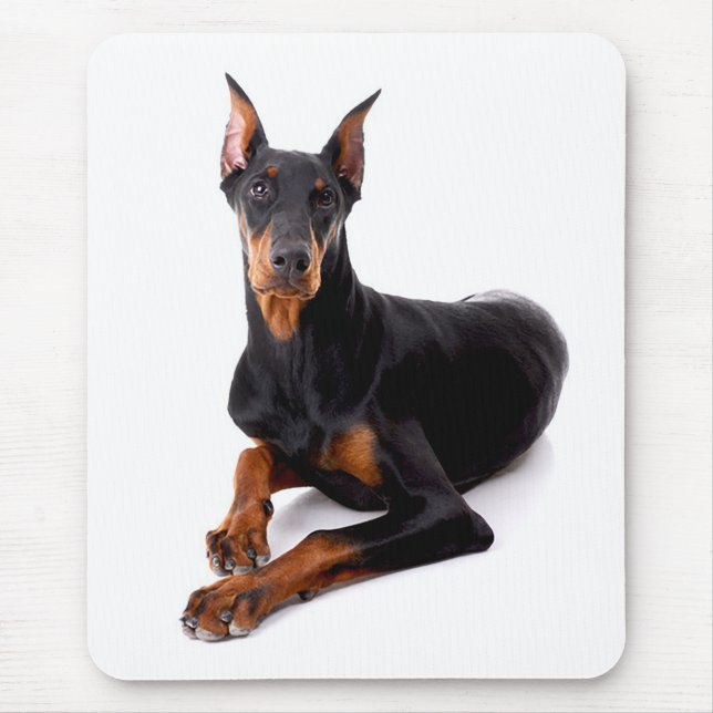 Tapis De Souris Doberman Pinscher Mousepad (Devant)