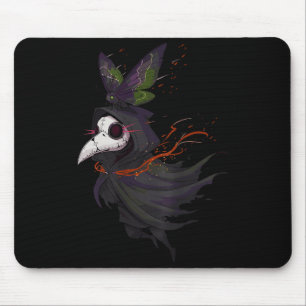 Tapis De Souris Docteur Occult Visage Peste Gothique Cottagecore M
