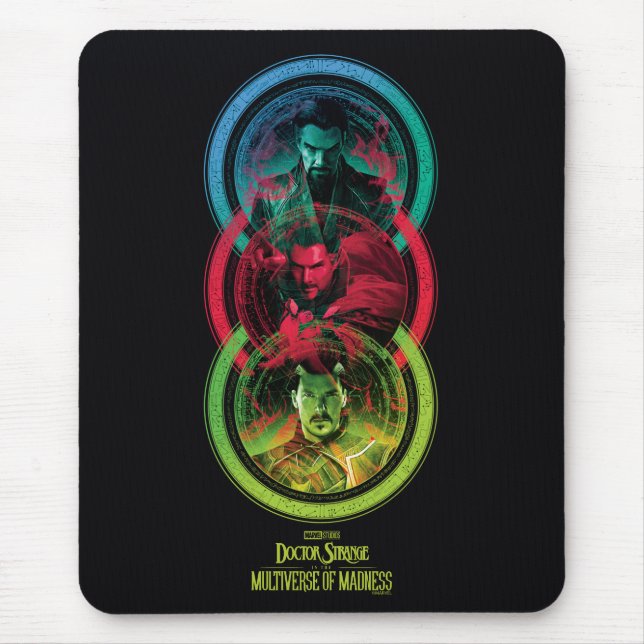Tapis De Souris Docteur Strange Alternates Graphique vertical (Devant)