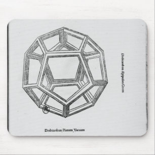 Tapis De Souris Dodecahedron, de 'De Divina Proportione'