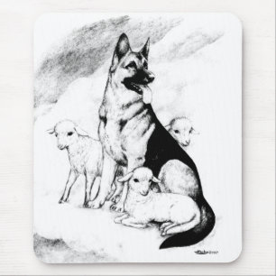 Tapis De Souris Dog Heaven