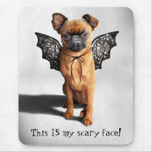 Tapis De Souris Dog With Bat Wings