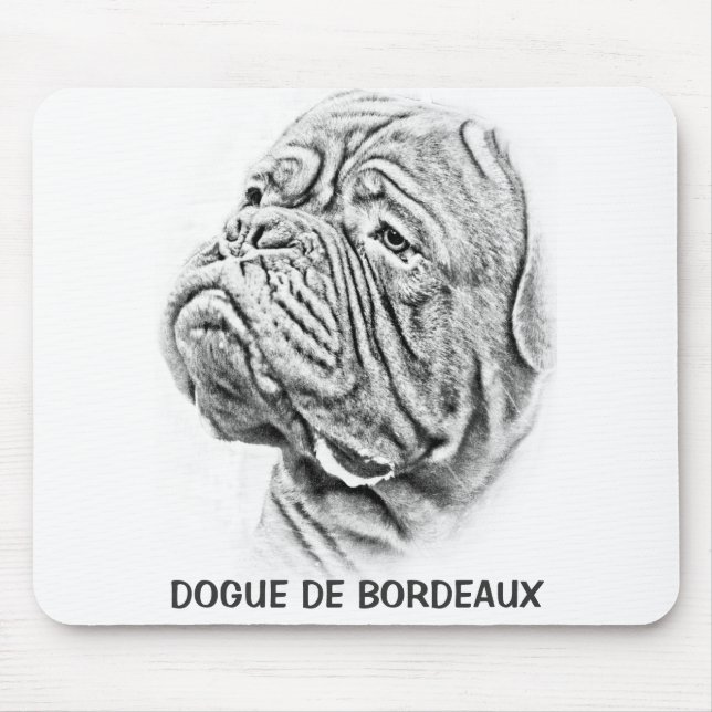 Tapis De Souris Dogue De Bordeaux - mastiff français (Devant)