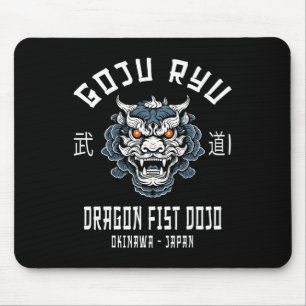 Tapis De Souris Dojo Dragon Fist Karaté Goju Ryu 