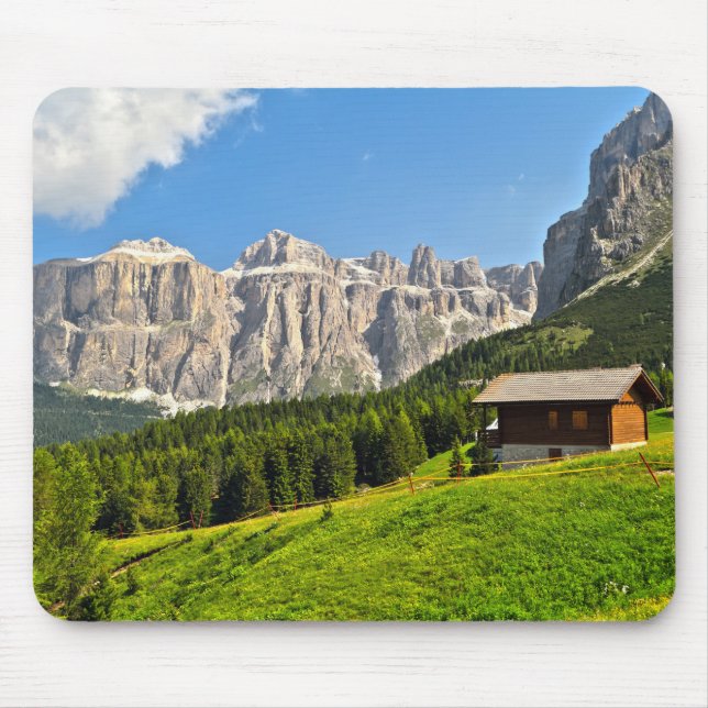 Tapis De Souris Dolomiti - haute vallée de Fassa (Devant)