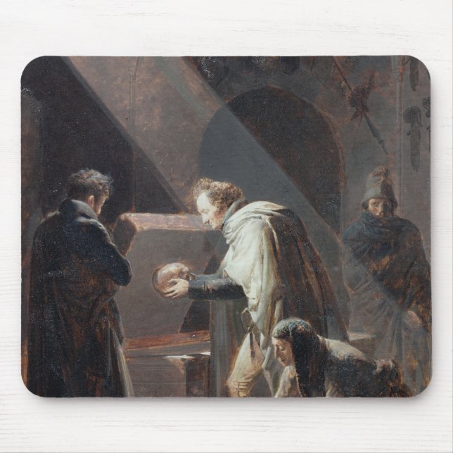Tapis De Souris Dominique Vivant Denon remplaçant des os (Devant)