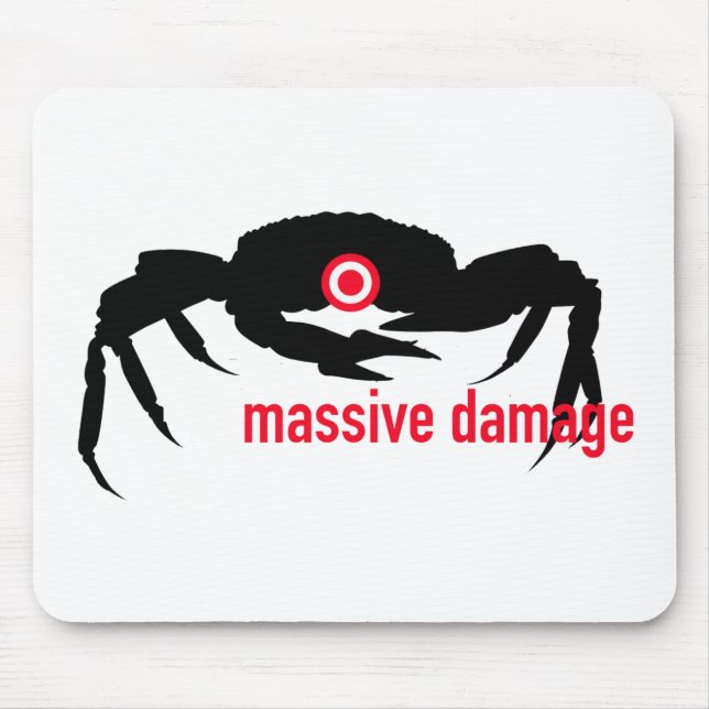 Tapis De Souris Dommages massifs (Devant)
