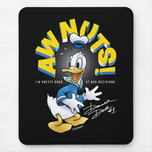 Tapis De Souris Donald Duck Awnut ! (Devant)