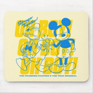 Tapis De Souris Donald Duck & Mickey Fist Bump Oh Boy !