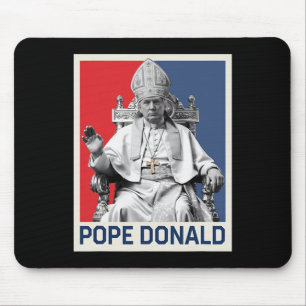 Tapis De Souris Donald Pape Trump Pape Donald Trump Politique