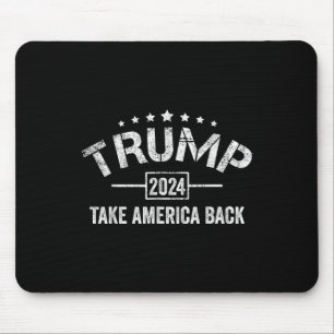 Tapis De Souris Donald Trump 2024 Reprendre l'Amérique 4 juillet