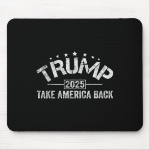 Tapis De Souris Donald Trump 2025 Reprendre l'Amérique 4 juillet E