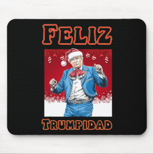 Tapis De Souris Donald Trump Christmas Feliz Trumpidad