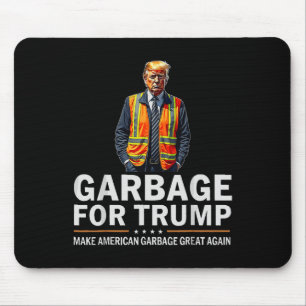 Tapis De Souris Donald Trump Garbyge Orange Reflex Safety Vest