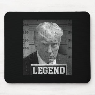 Tapis De Souris Donald Trump Mugshot 2024 Pas un partisan coupable