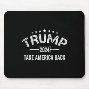 Tapis De Souris Donald Trump reprends l'Amérique Byck 4 juillet él