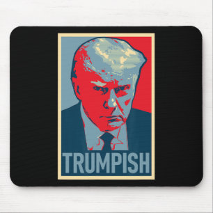 Tapis De Souris Donald Trump Tiré sur une bombe