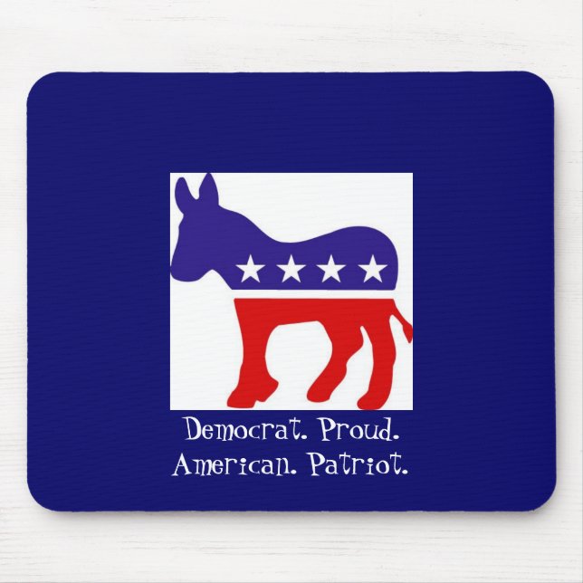 Tapis De Souris Donkey du Parti Démocrate (Devant)