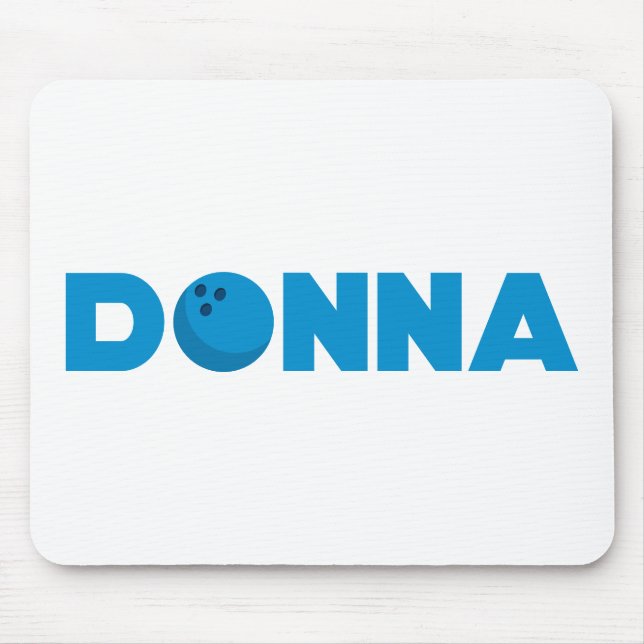 Tapis De Souris Donna bowling (Devant)