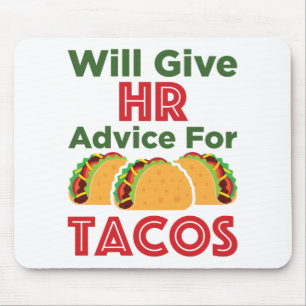 Tapis De Souris Donner des conseils en RH à Tacos Ressources humai