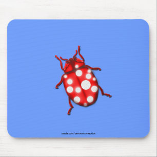 Tapis De Souris Dons LadyBug pour les buglovers et les jardiniers