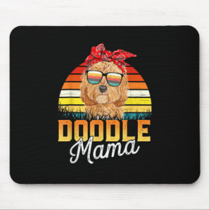 Tapis De Souris Doodle Mama Best Goldendoodle Maman Ever Da de la 