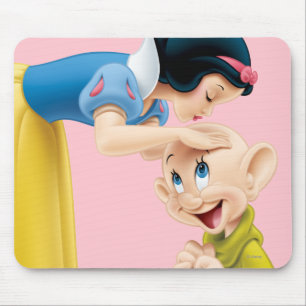 Tapis De Souris Dopey baisant blanc sur la tête