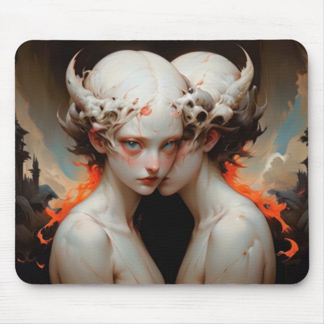 Tapis De Souris Doppelganger - Evil Twin (Devant)