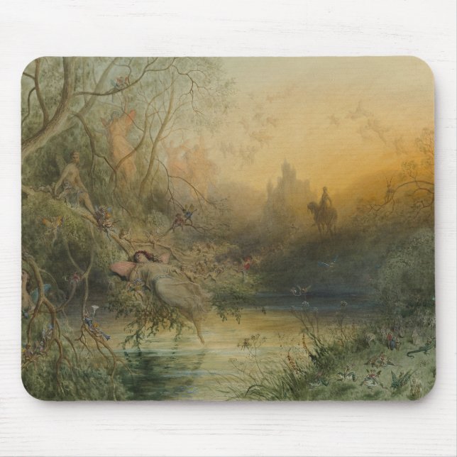 Tapis De Souris Dore de Gustave - Terre de Fée (Devant)