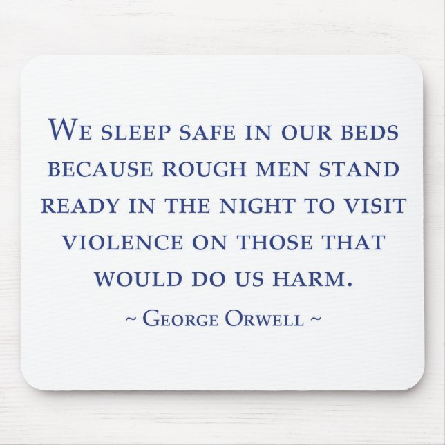 Tapis de souris d'Orwell (Devant)