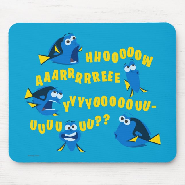 Tapis De Souris Dory | Comment Es-Tu ? (Devant)
