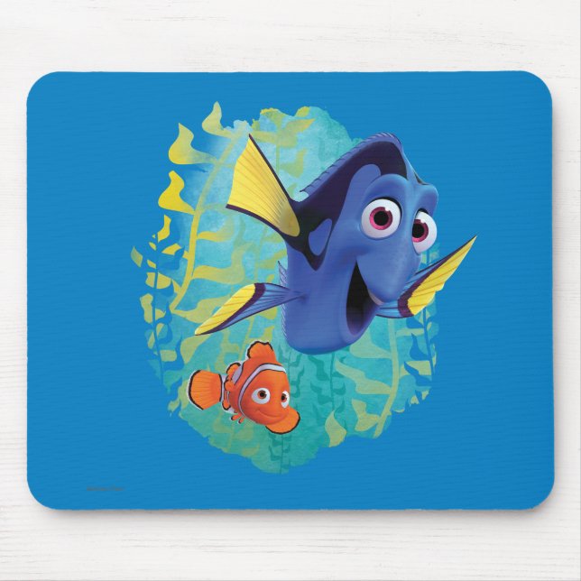 Tapis De Souris Dory & Nemo | Nager Avec Des Amis (Devant)