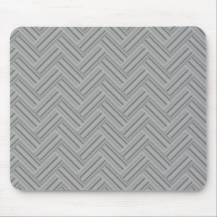 Tapis De Souris Double blanc de Grey stripes
