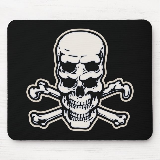 Tapis De Souris Double crâne de vision (Devant)