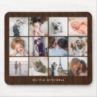 Douze regard du bois rustique du collage | de