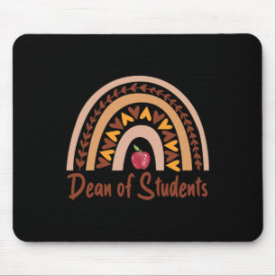 Tapis De Souris Doyen arc-en-ciel des élèves Retour à l'école Appr